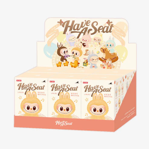 POP MART Labubu "Have a Seat" Monster Collectible Toy – Limited Edition Designer Figure
